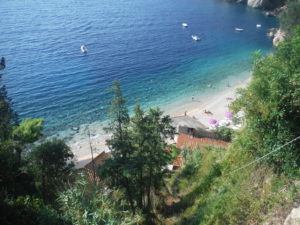 A secluded cove close to Dubrovnik city centre