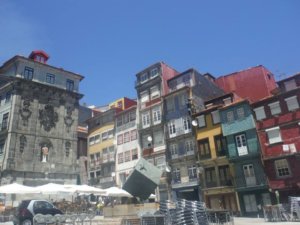 The street of colourful buildings and main square in front of the River Douro is iconic in the Ribeira District