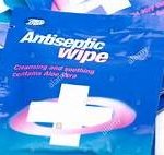 Travel sized sachets of antiseptic wipes are a useful addition to your travel medical kit