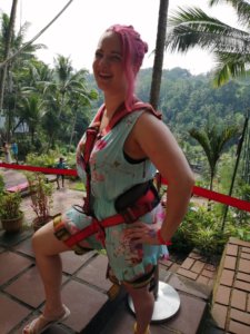 Safety is paramount at the Bali Swing and you need a harness for most of the swings!