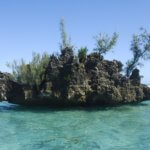 Crystal rock off the coast of Mauritius