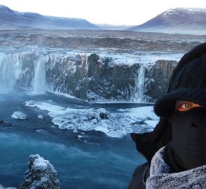 Covered from head to toe in chilly Iceland