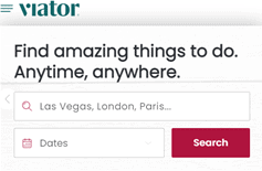 Viator is an attractions booking site